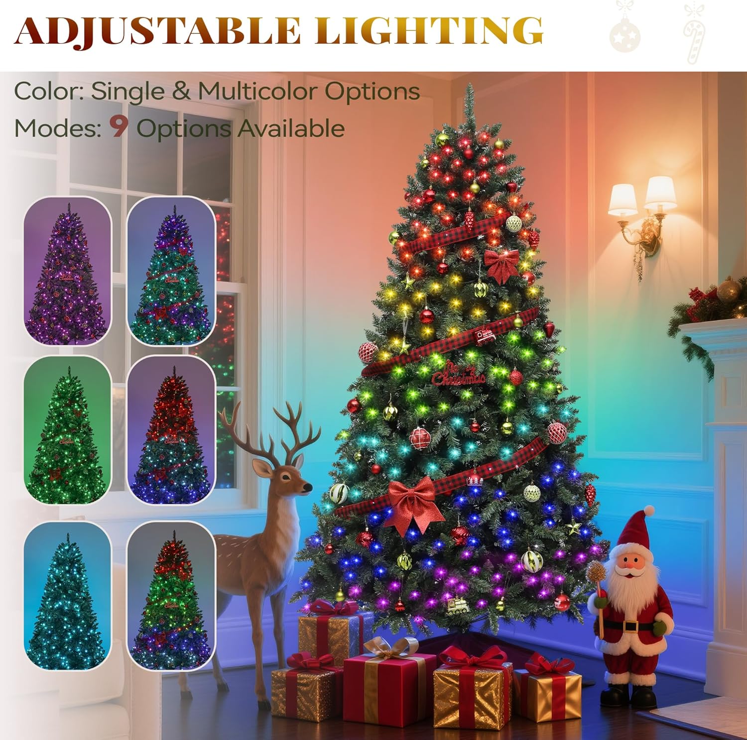 YITAHOME 6FT Prelit Christmas Tree